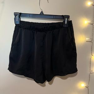 Satin Fashion Shorts Size S